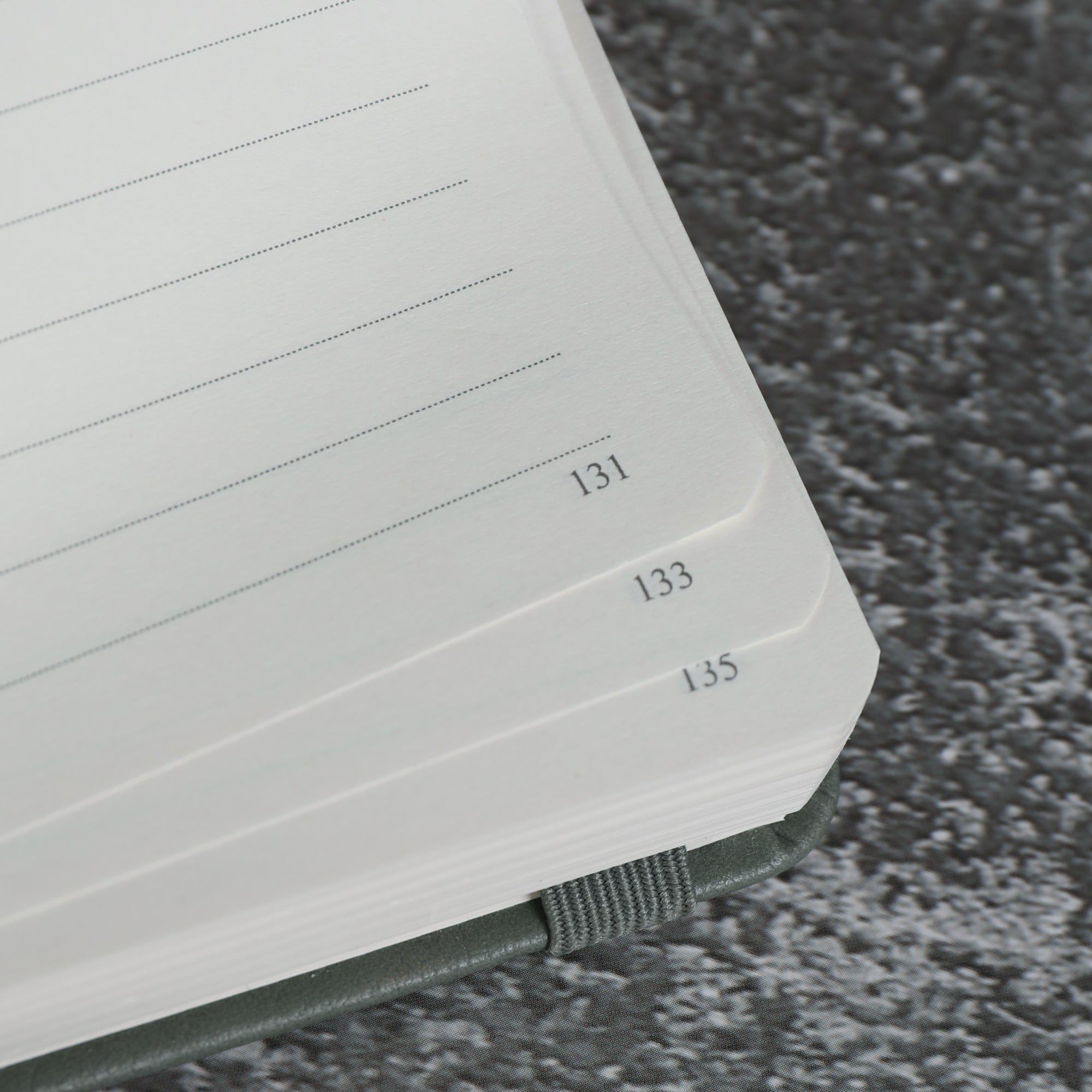 A5 Evil Eye Lined Notebook - Green - Image 3