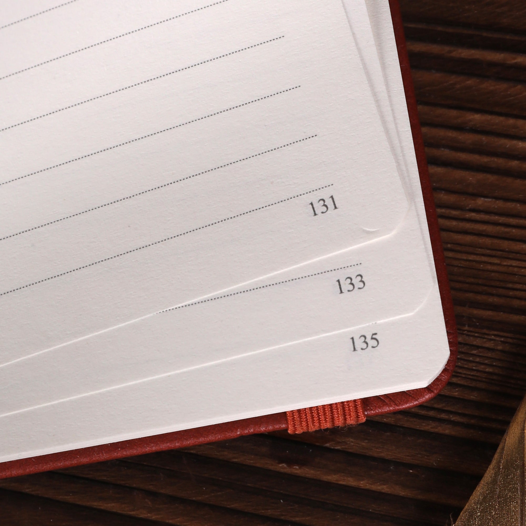 A5 Evil Eye Lined Notebook - Brown - Image 3