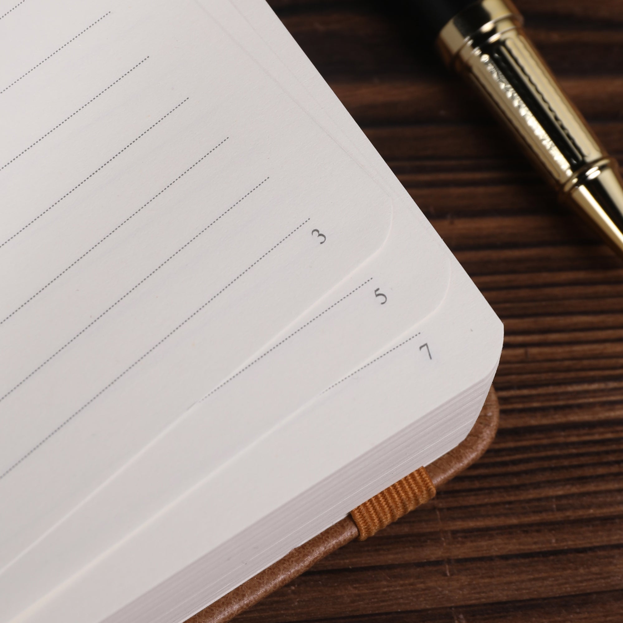 A5 Evil Eye Lined Notebook - Sand - Image 3