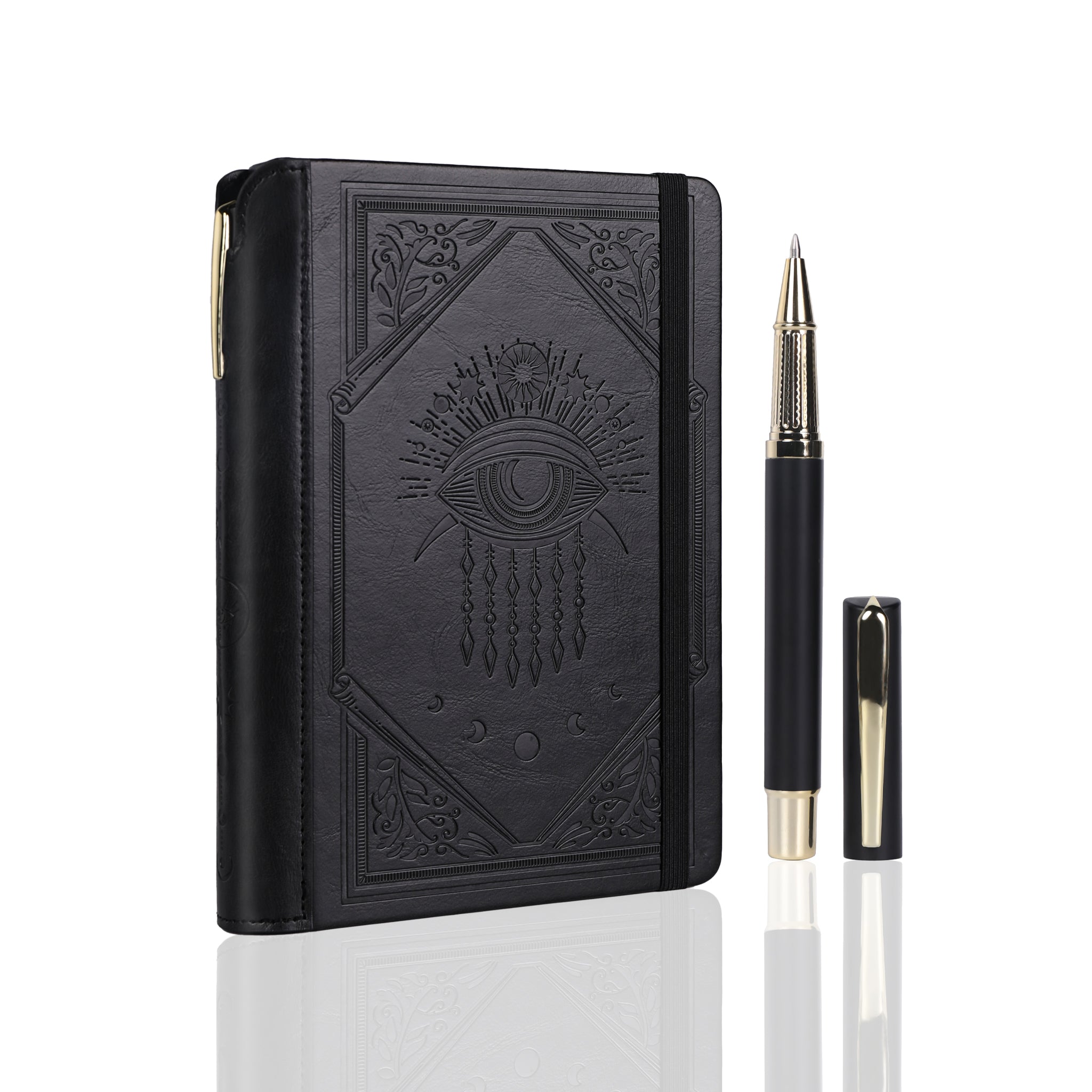 A5 Evil Eye Lined Notebook - Black - Image 7
