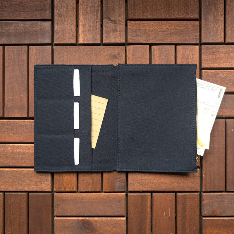 Navy Blue Fabric Pocket Insert - A5 - Image 2