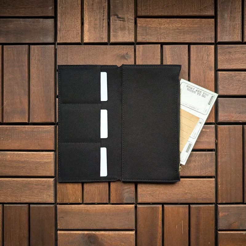 Charcoal Black Fabric Pocket Insert - Slim - Image 2