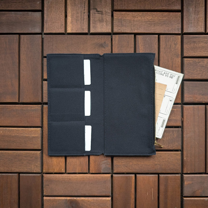 Navy Blue Fabric Pocket Insert - Slim - Image 2