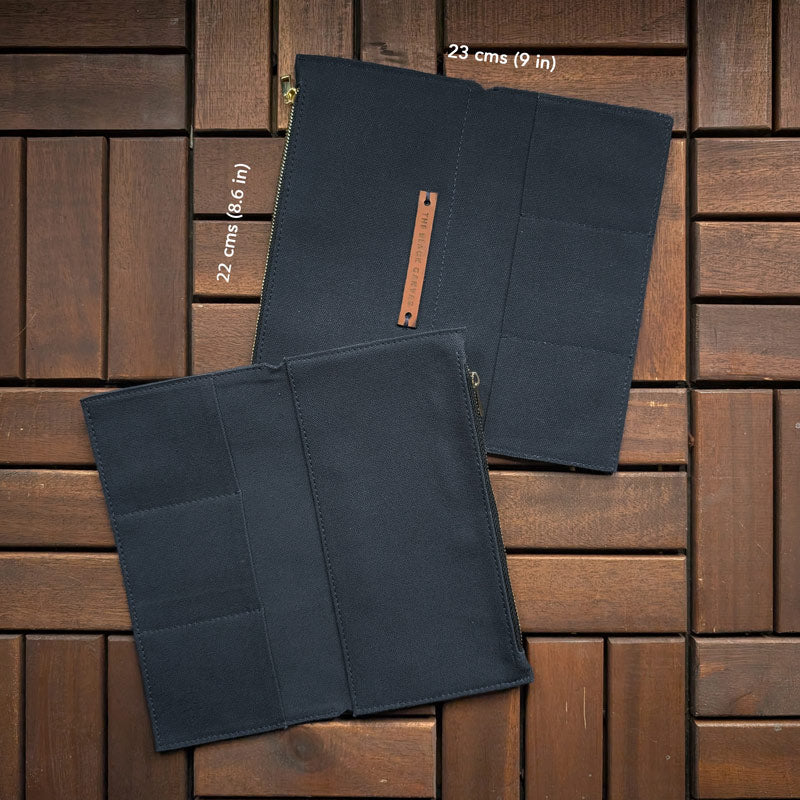 Navy Blue Fabric Pocket Insert - Slim - Image 3