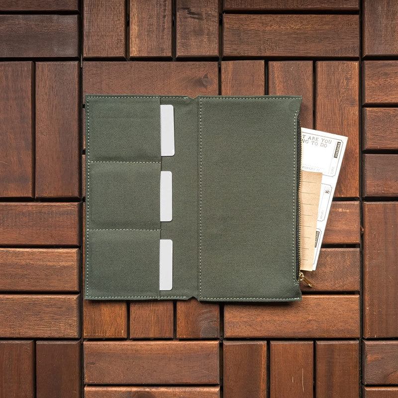 Forest Green Fabric Pocket Insert - Slim - Image 2