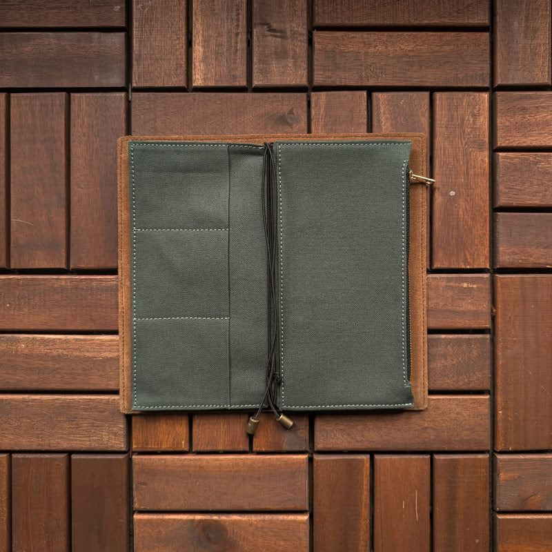 Forest Green Fabric Pocket Insert - Slim - Image 4