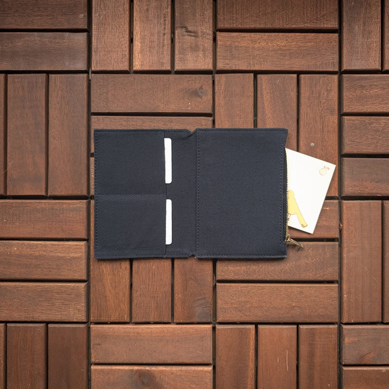 Navy Blue Fabric Pocket Insert - A6 - Image 2