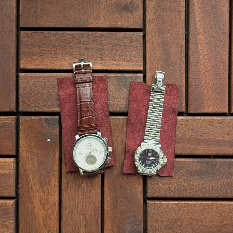 Watch Protectors - Cherry Suede - Image 5