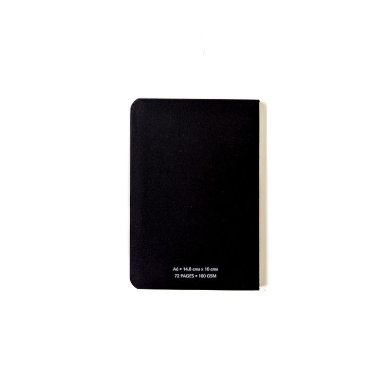 Black TBC Notebooks - A6 / Pack of 3 Bundle