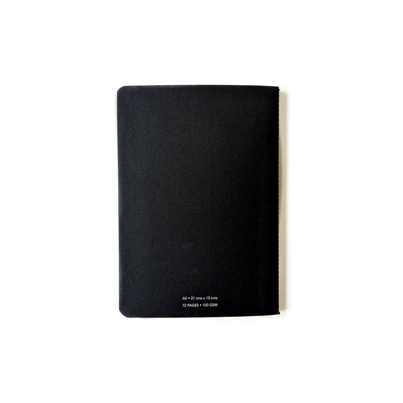 Black TBC Notebooks - A5 / Pack of 3 Bundle