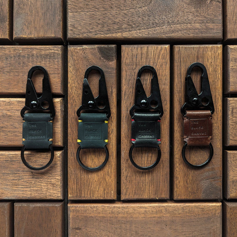Short Leather Key Fob - Image 11