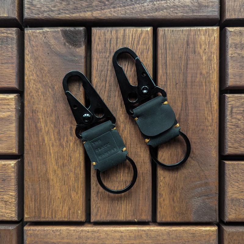 Short Leather Key Fob - Image 6