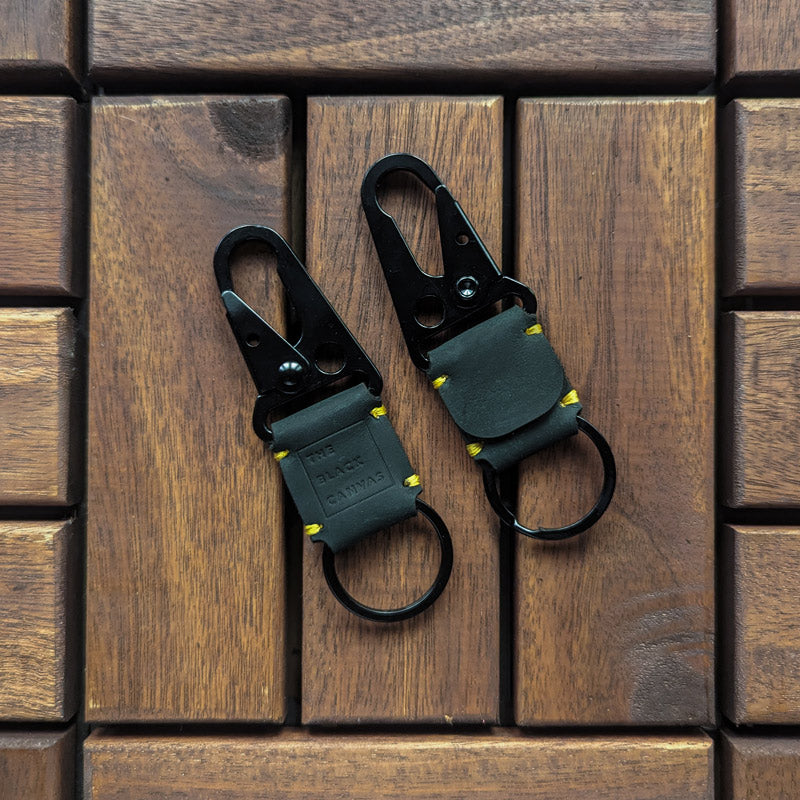 Short Leather Key Fob - Image 8