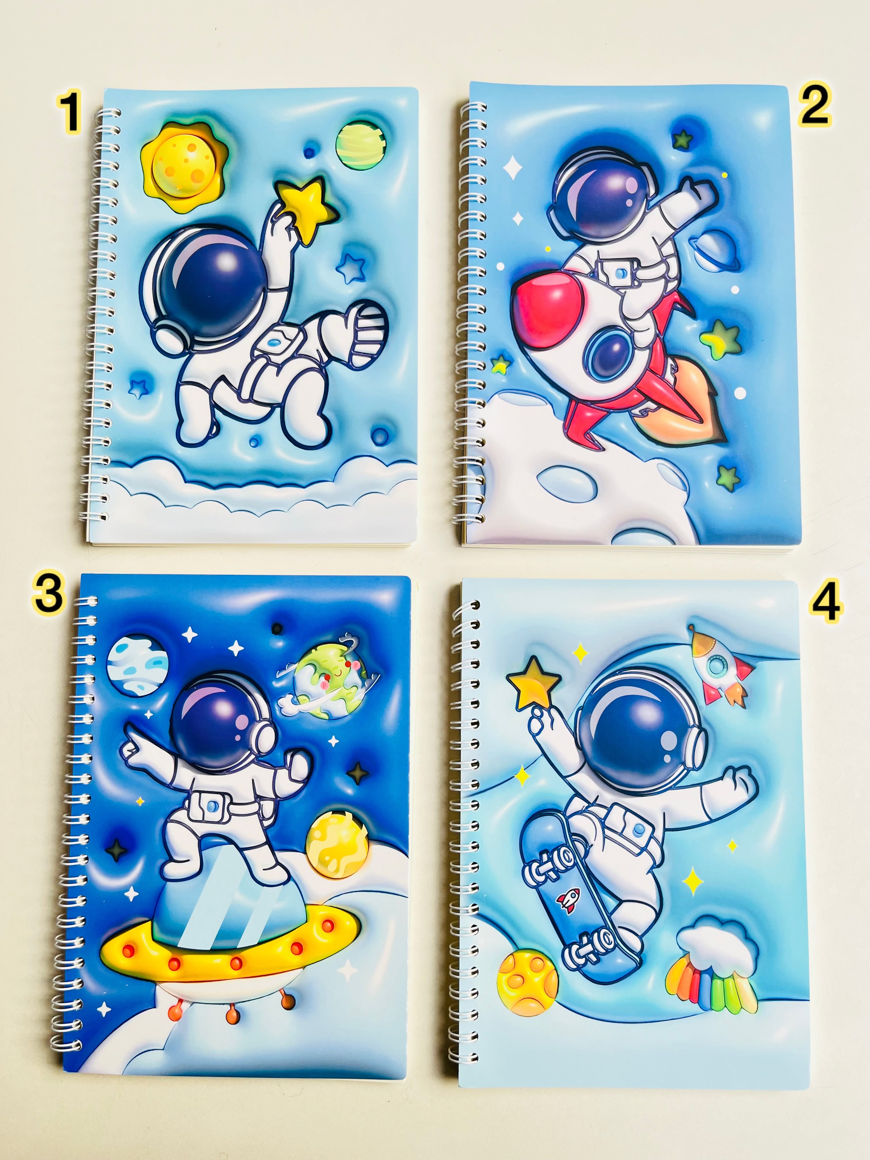 3D Space Spiral Diary/Notebook - Image 2