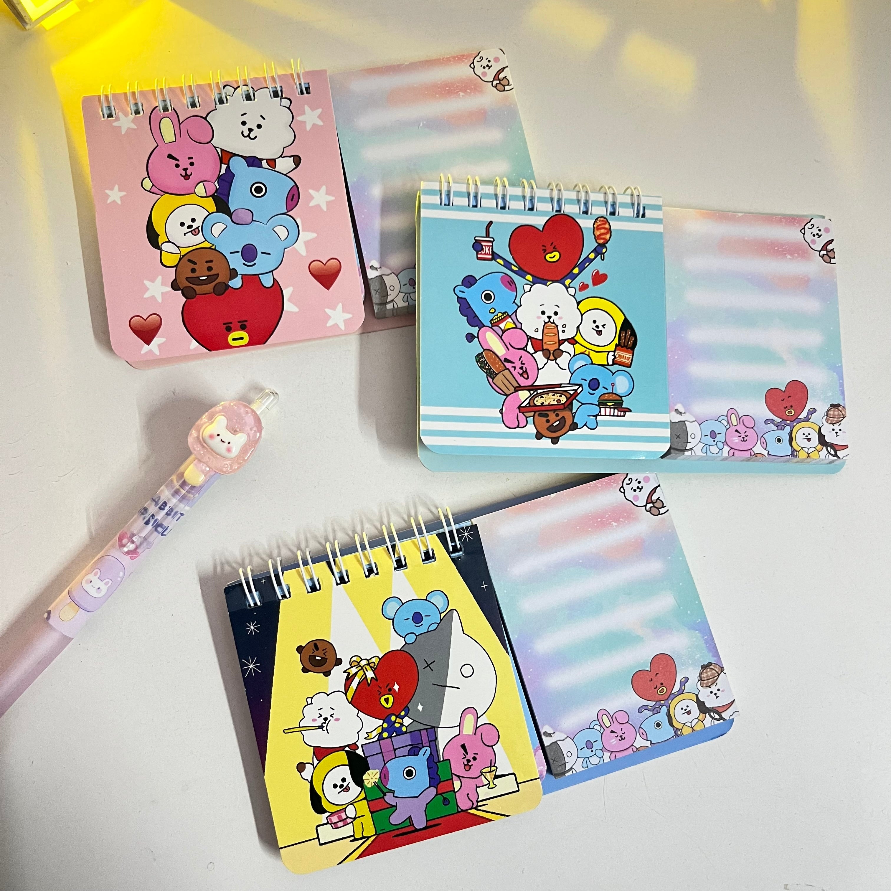 Mini Diary With Sticky Notes Combo - Image 2