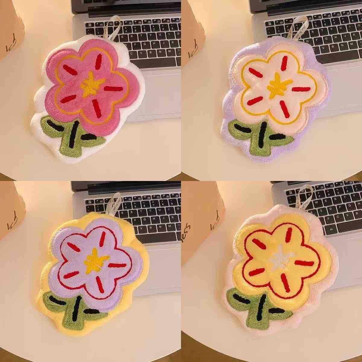 Cute Kawaii Flower Hand Towel | Soft & Absorbent - Image 12