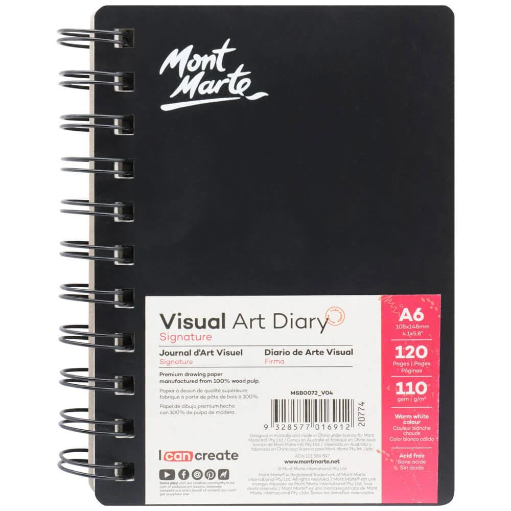 Mont Marte Visual Art Diary Signature Notebook - Image 10