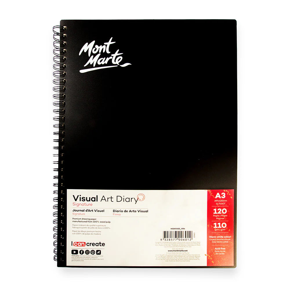 Mont Marte Visual Art Diary Signature Notebook - Image 4
