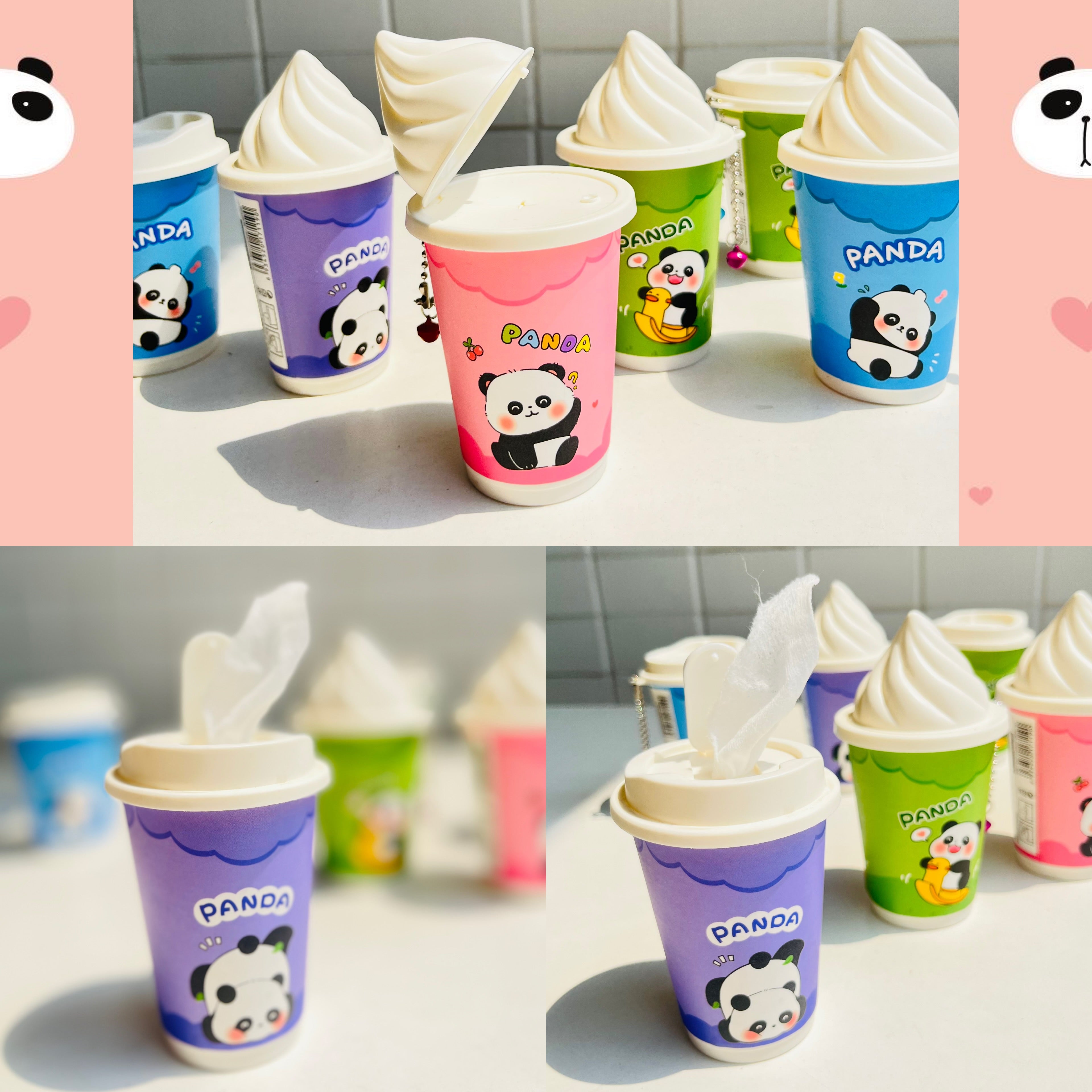 Cute Panda Wet Wipes - Image 2