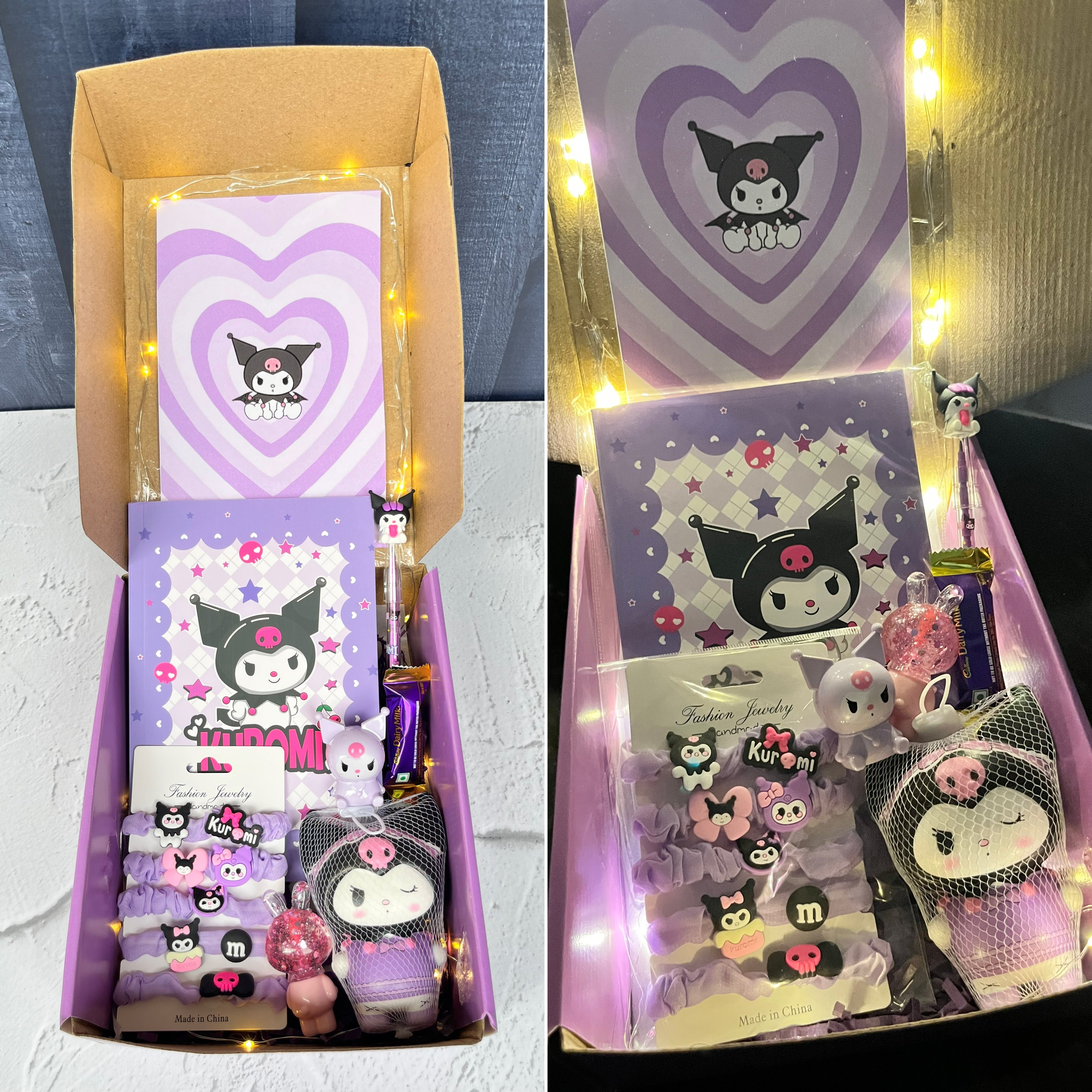 LED Kuromi Theme Box