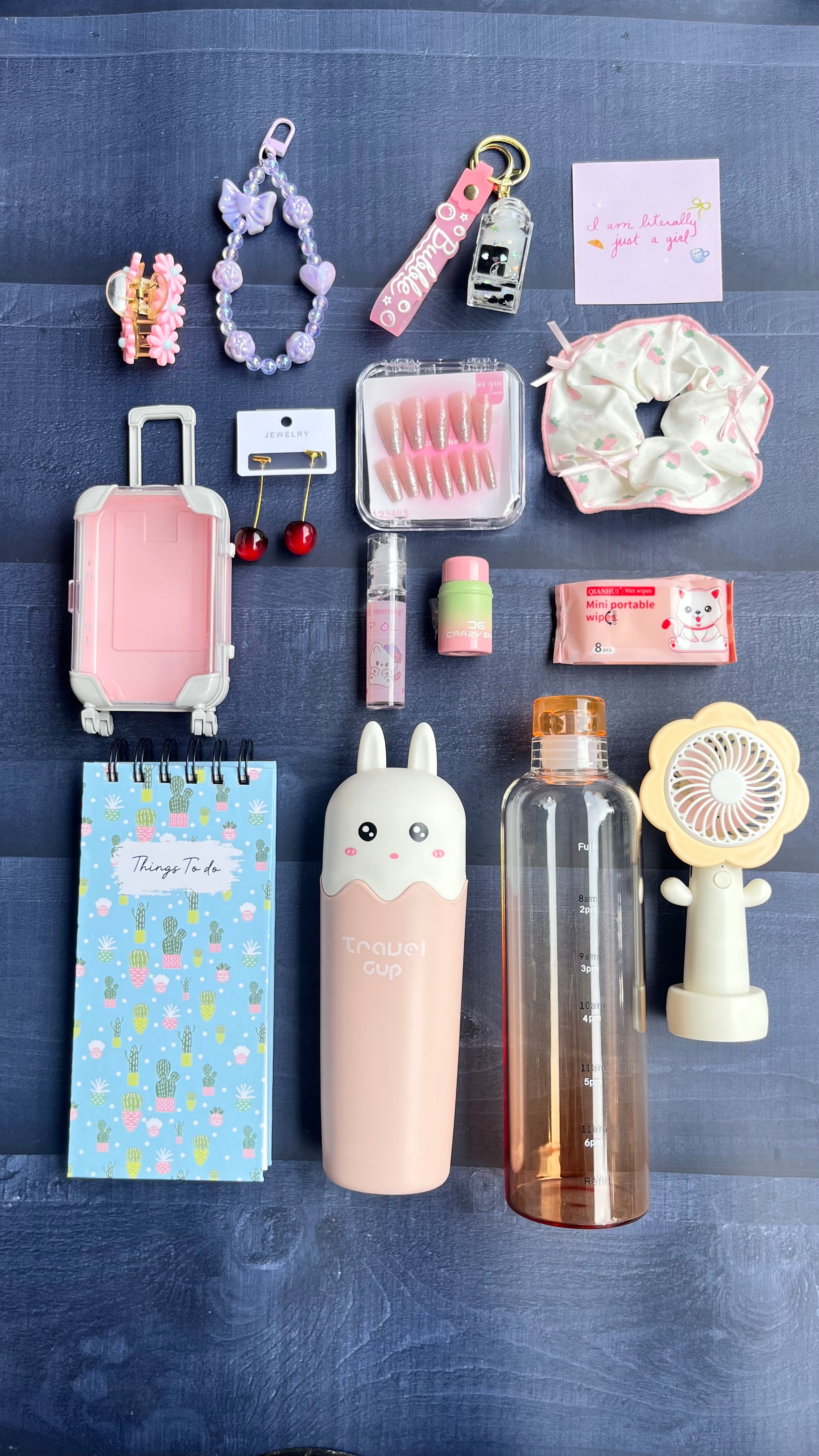 Kawaii Travel Basket Hamper - Image 5