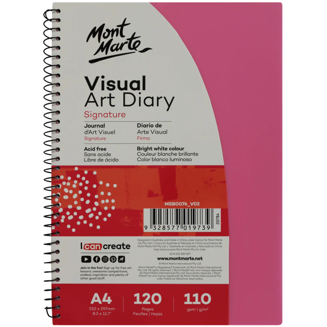 Mont Marte Visual Art Diary Signature Notebook - Image 3