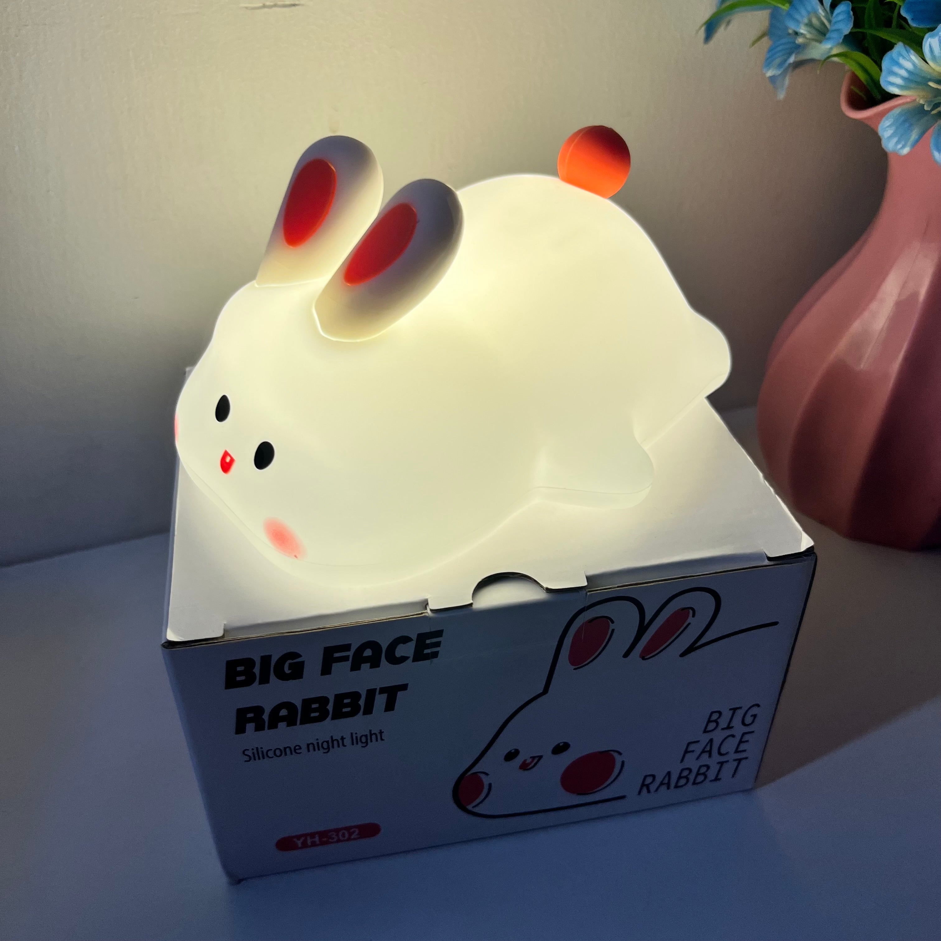 Cute Rabbit Silicone Touch Lamp - Image 6
