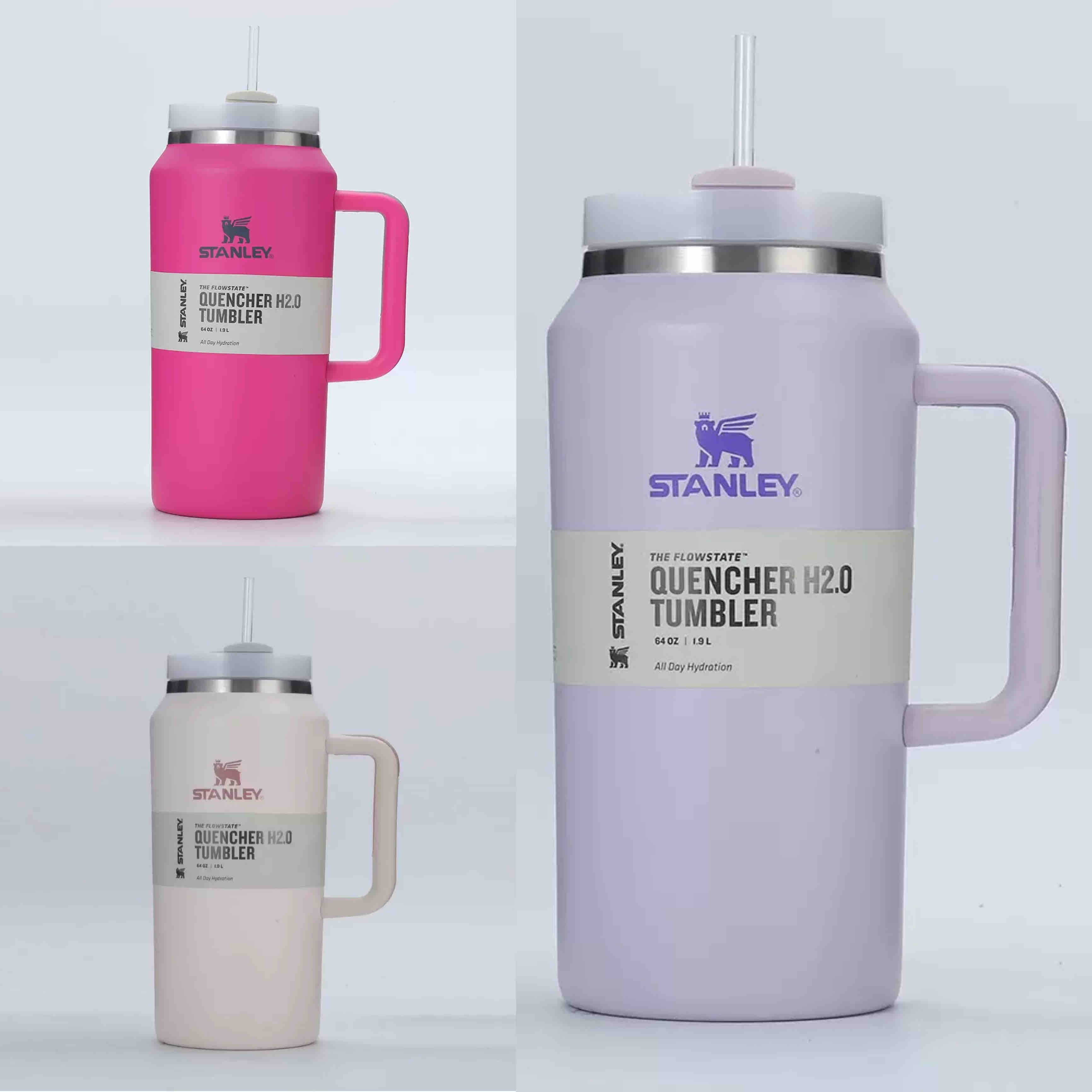 Stanley Jumbo Cup Quencher H2.O | 64 oz Insulated Tumbler - 2000 ML - Image 3