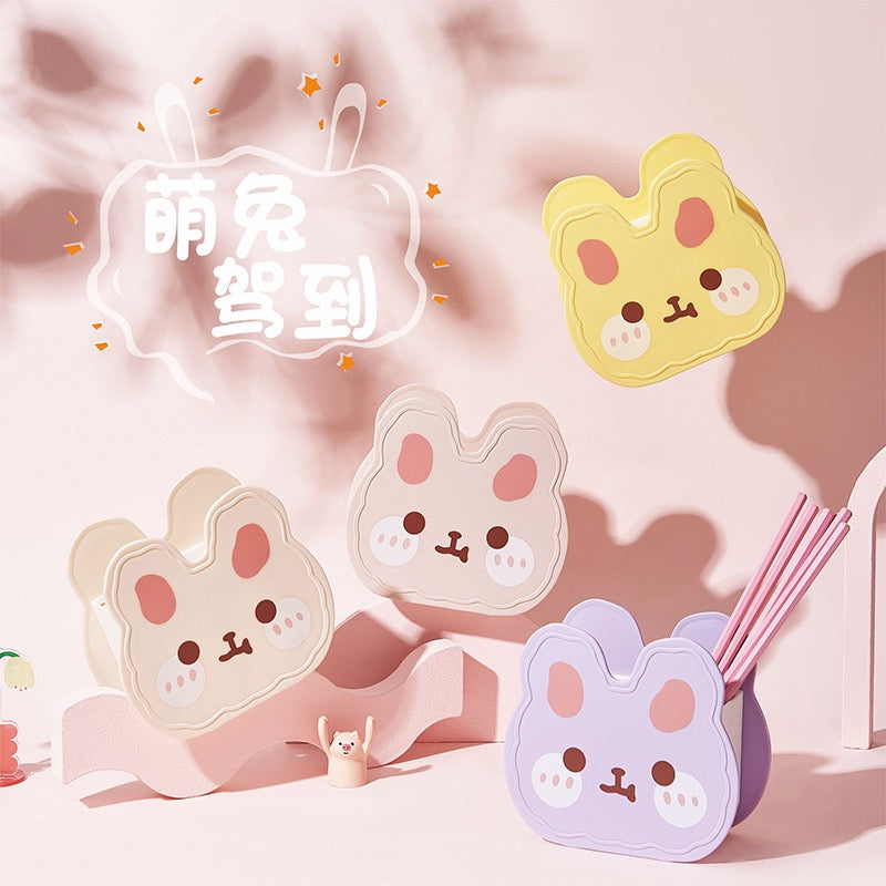 Kawaii Bunny Multipurpose Organiser & Pen Stand | Pinteresty Decor - Image 2