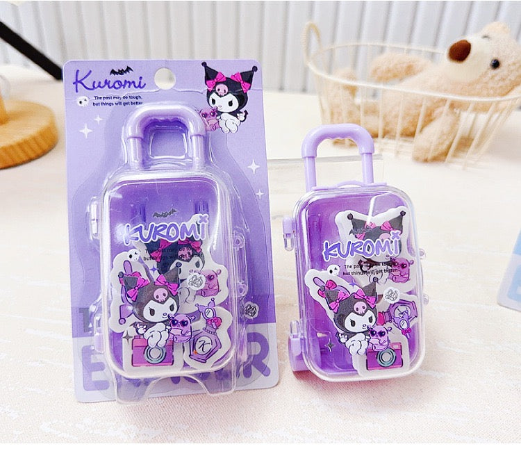 Sanrio Mini Suitcase Erasers Set - Image 5