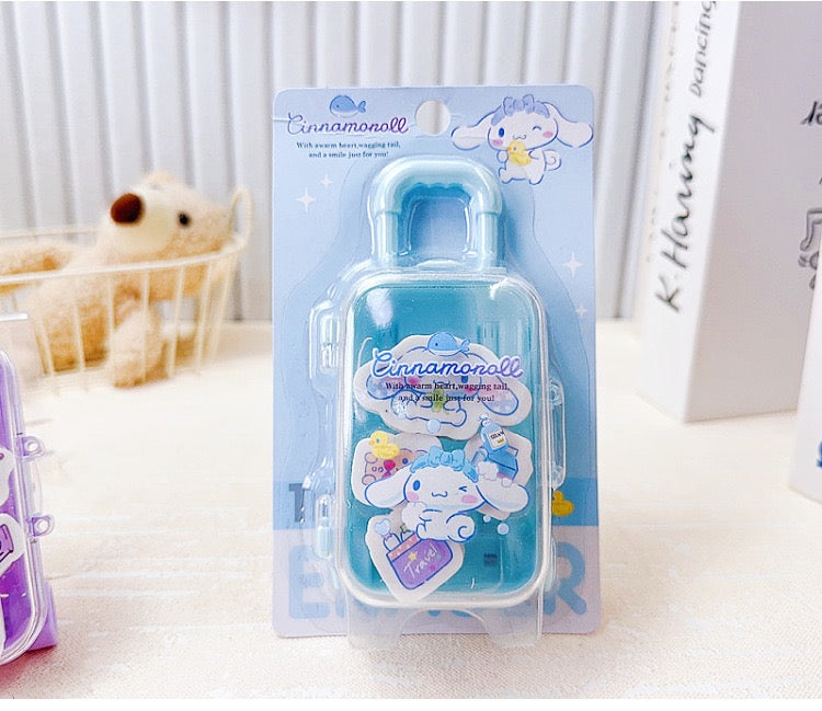 Sanrio Mini Suitcase Erasers Set - Image 6