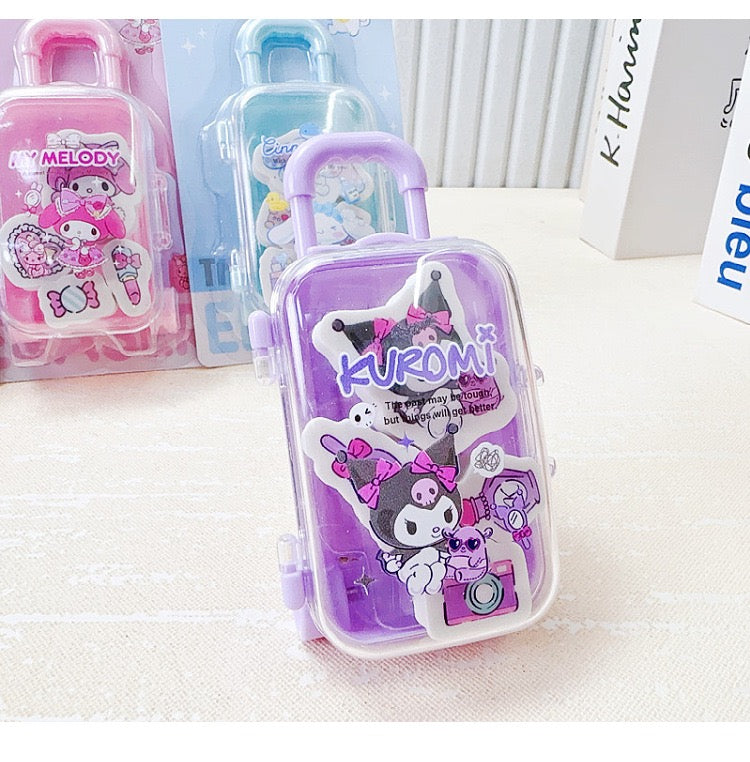 Sanrio Mini Suitcase Erasers Set - Image 7