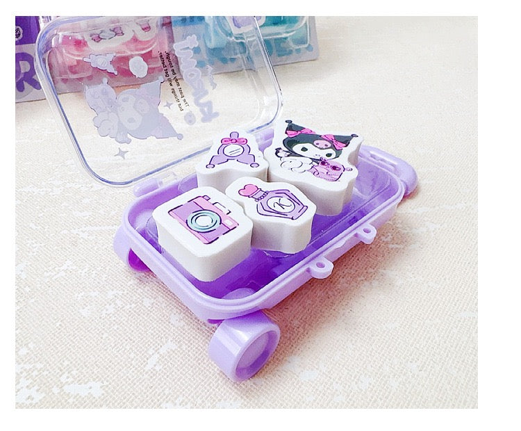 Sanrio Mini Suitcase Erasers Set - Image 8
