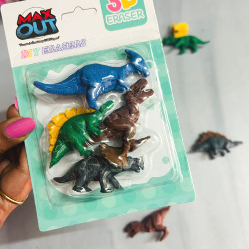 Dinosaur Erasers ( Set of 4) - Image 2