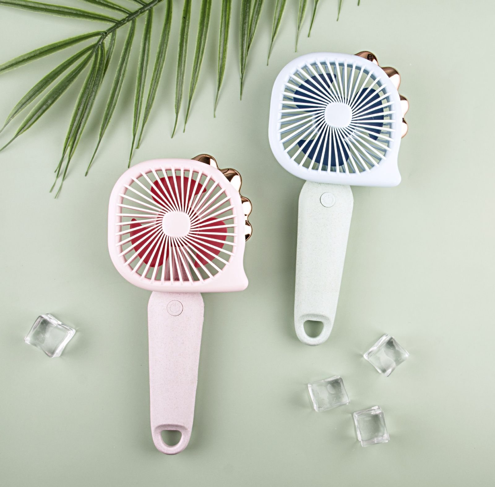 Aesthetic Metal Dino Breeze Big Portable USB Handfan