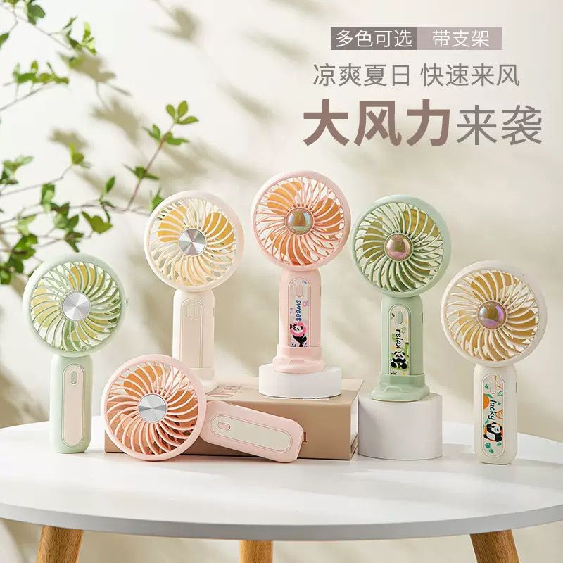Pastel Panda Portable USB Handfan - Image 3