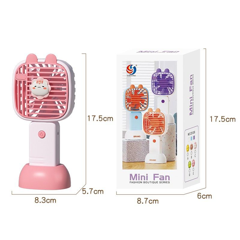 Kawaii Animal Portable USB Handfan - Image 3