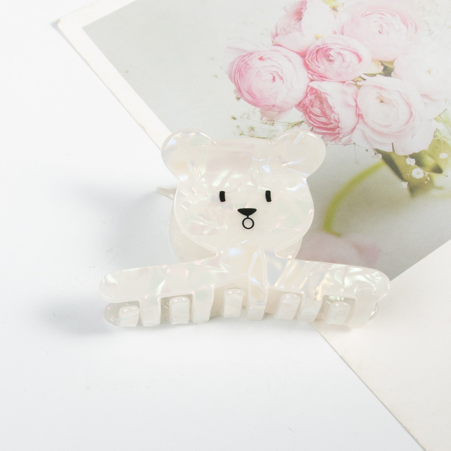 Teddy Bear Premium Hair Claw | Pinteresty Hair Clutcher - Image 3