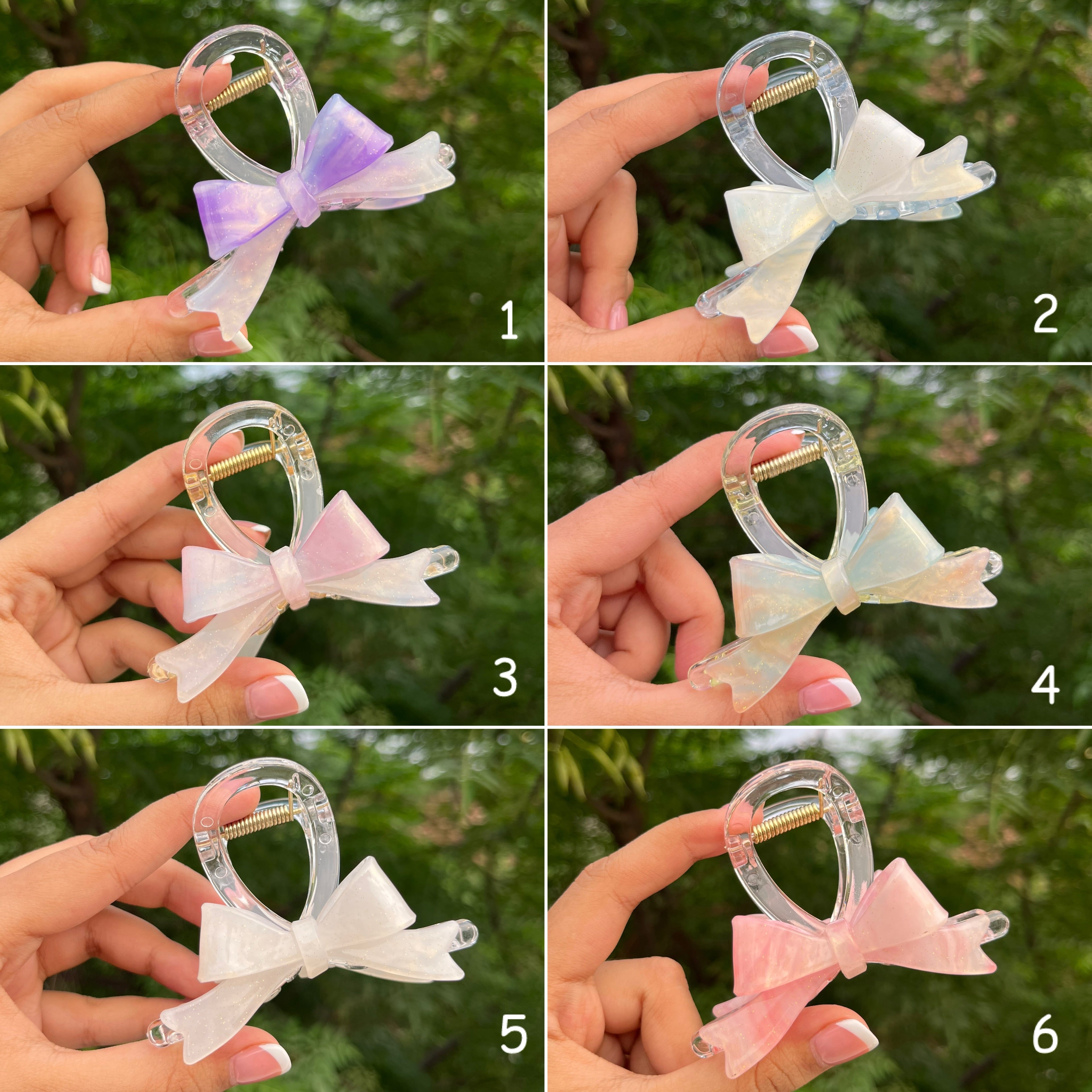 Pinteresty Korean Bow Premium Hair Claw | Dreamy Clutcher