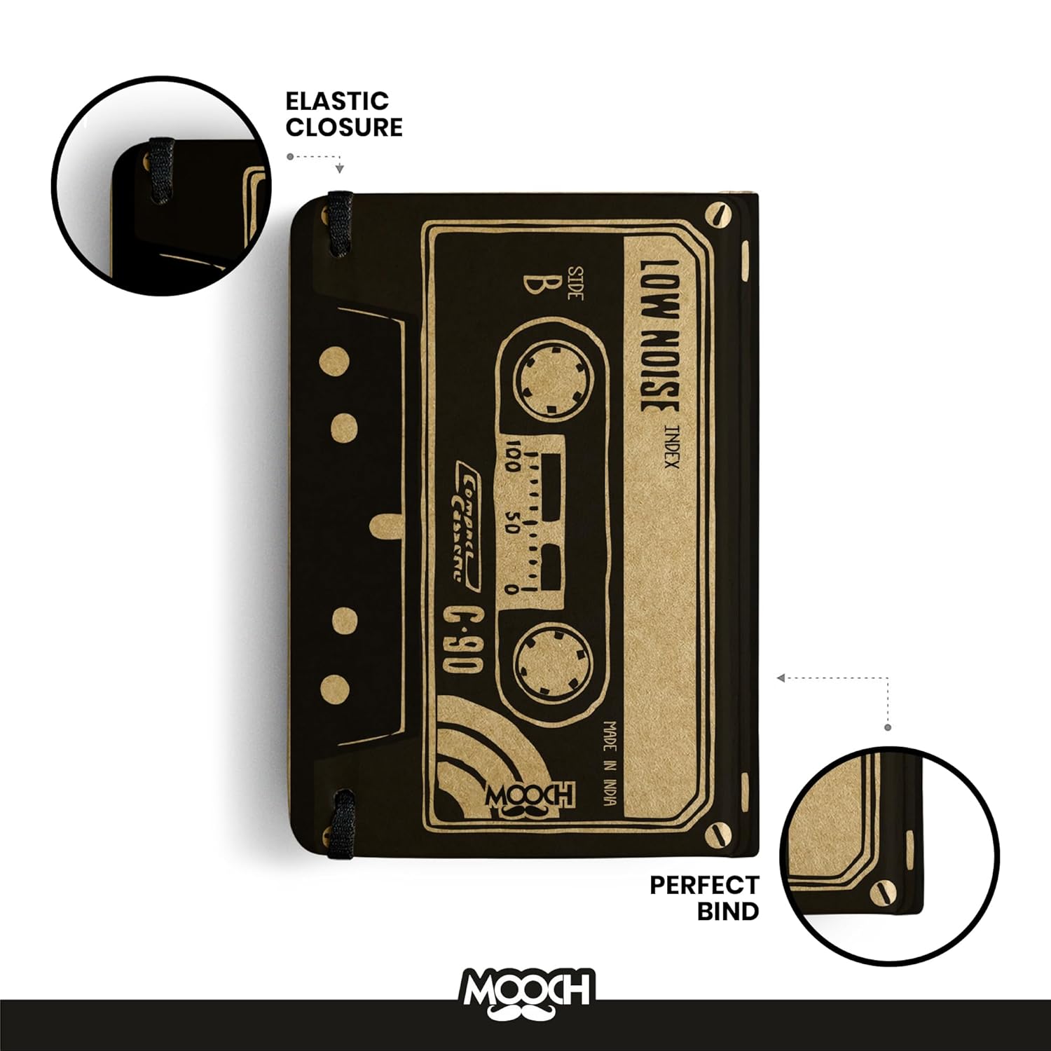 Mooch Cassette Diary-A6 - Image 3