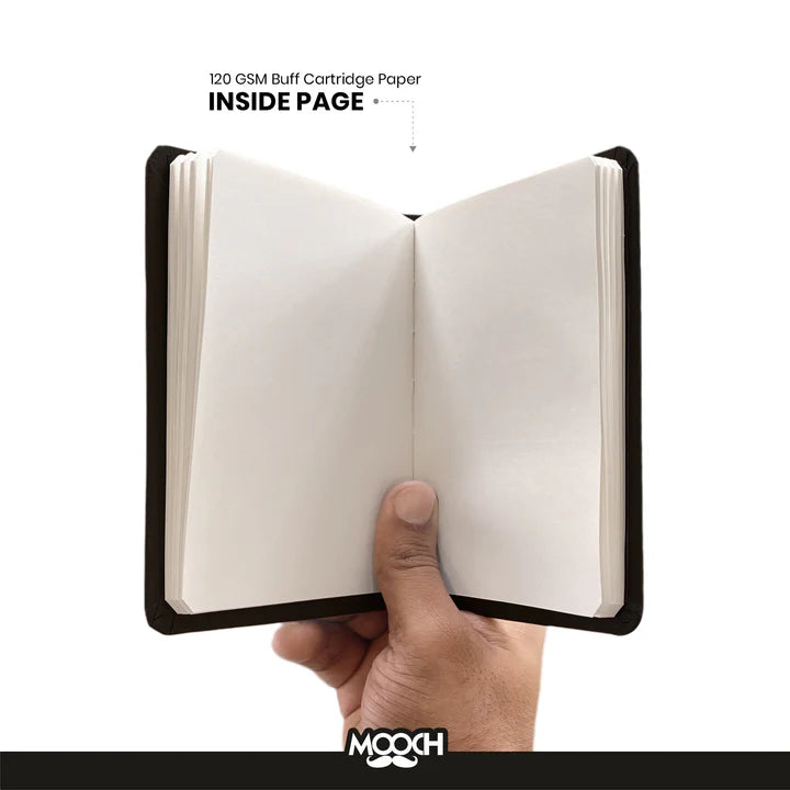 Mooch Diary Shining Dog- (White Page)