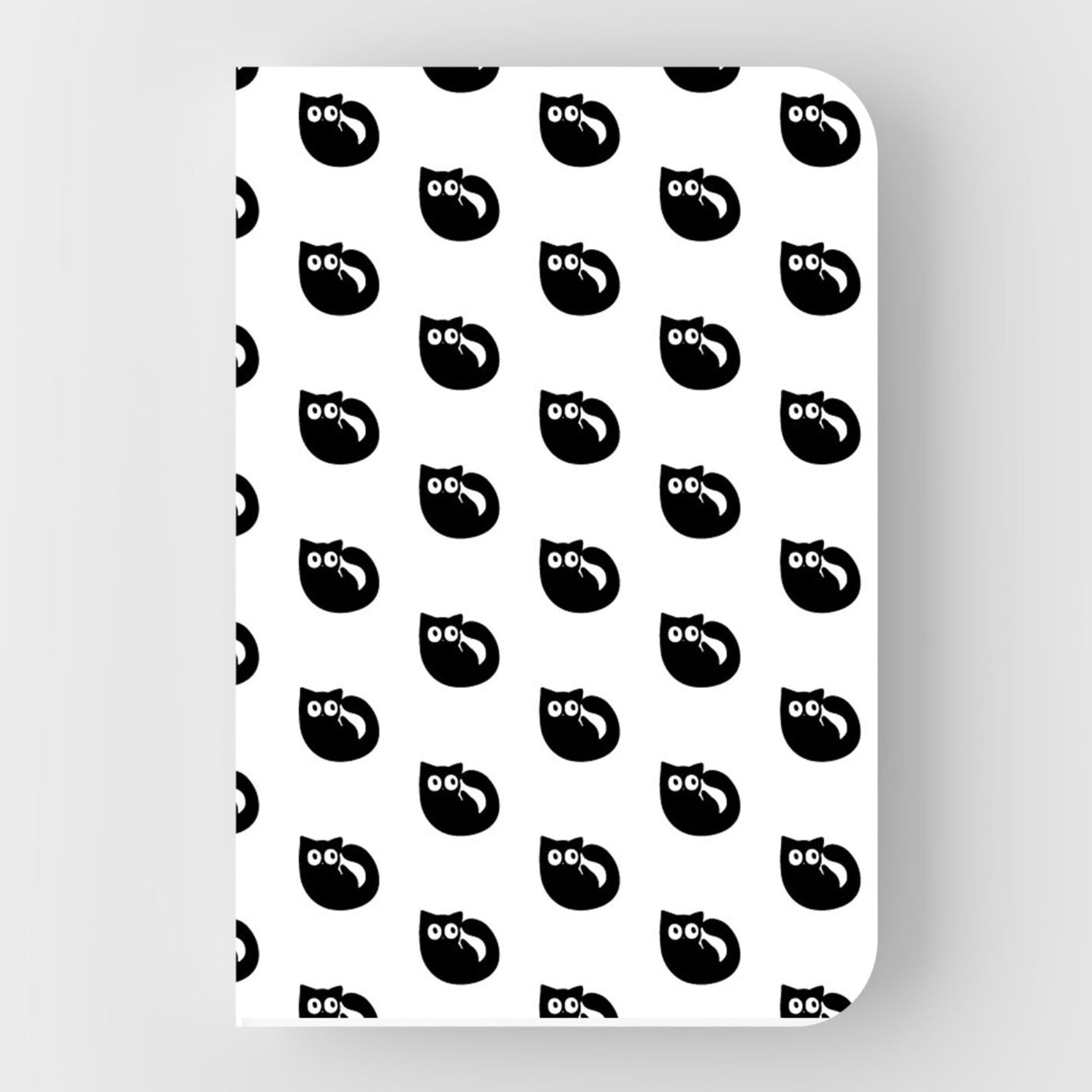 Black cat notebook