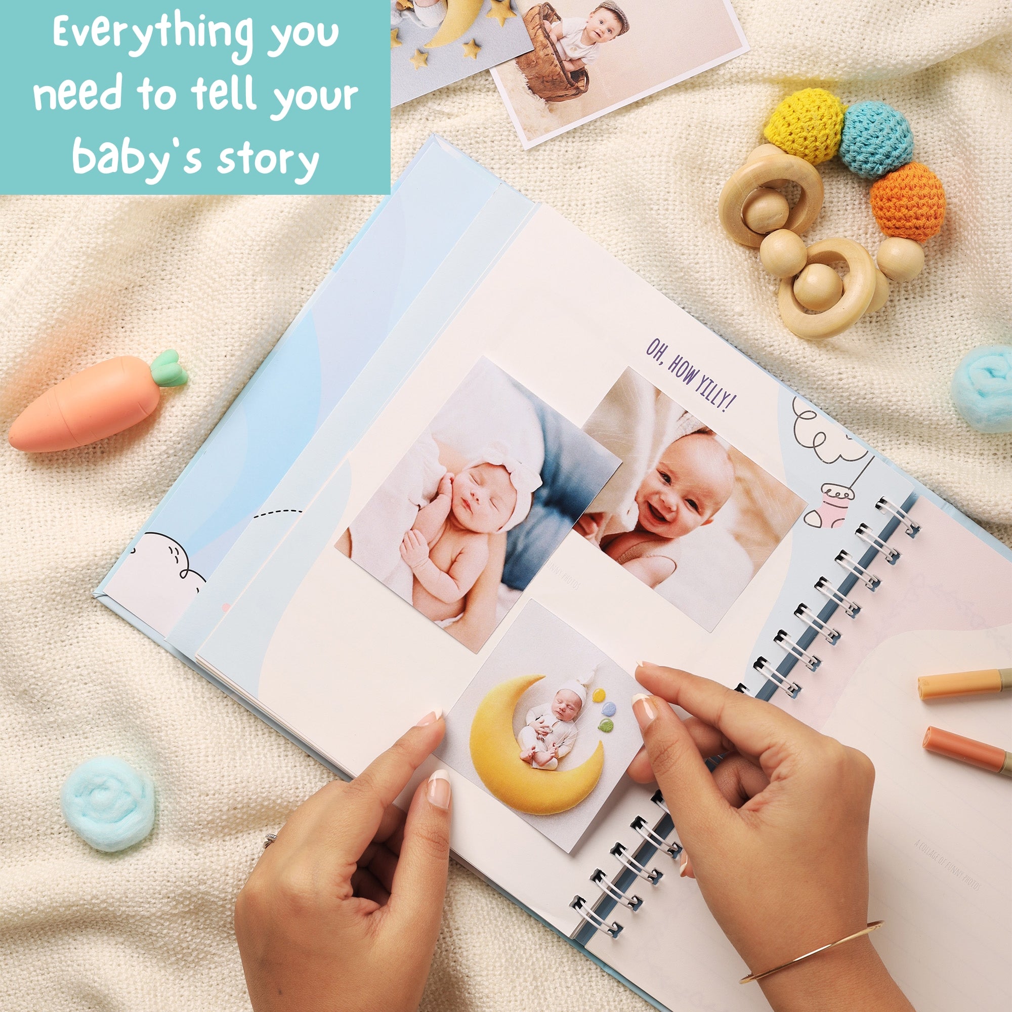 Joyful Moments Baby Record Book - Image 3