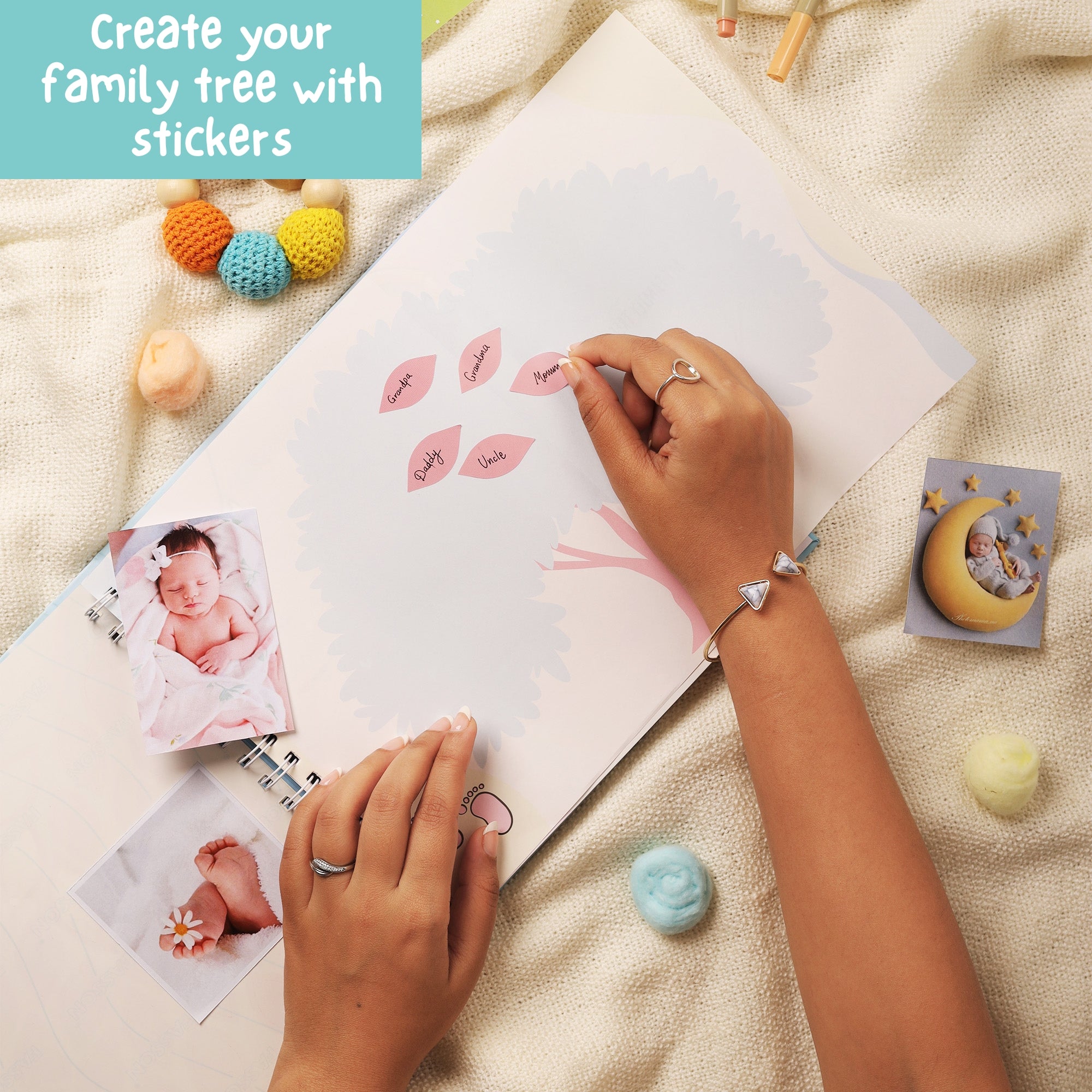 Joyful Moments Baby Record Book - Image 4