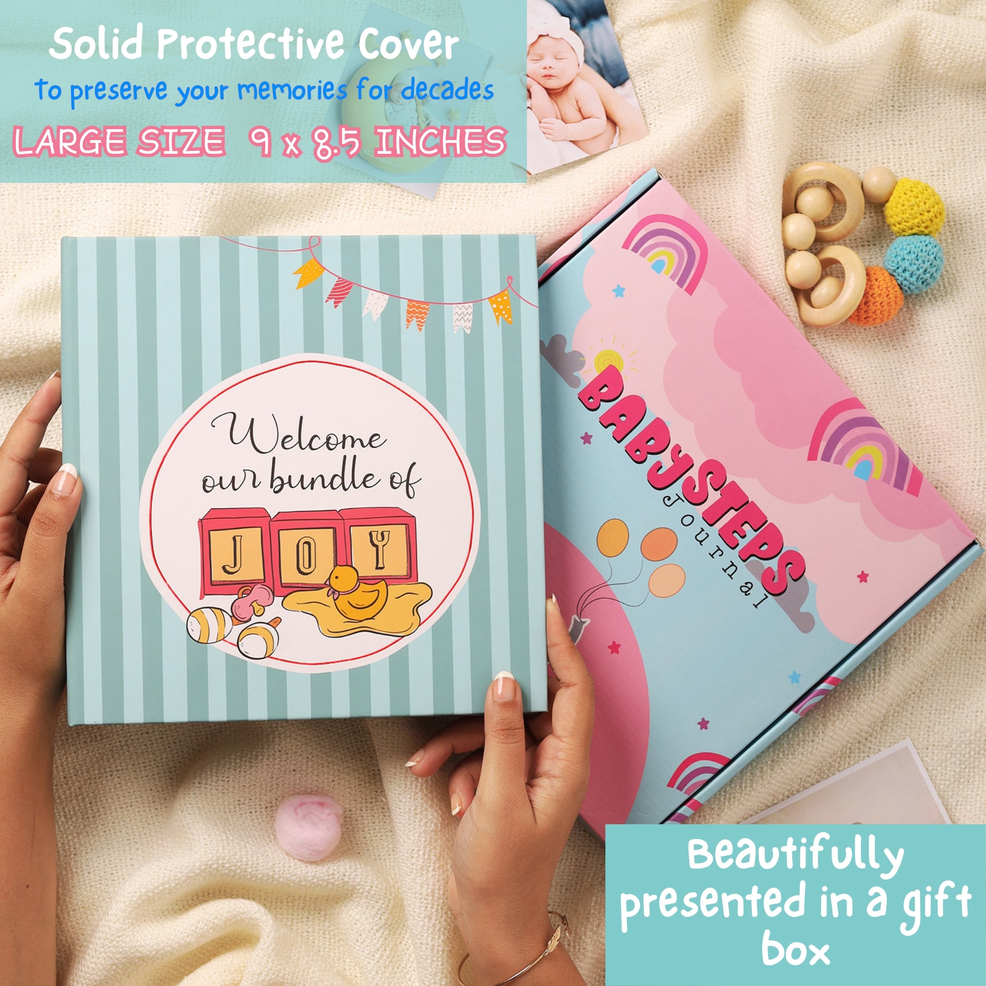 Joyful Moments Baby Record Book - Image 6