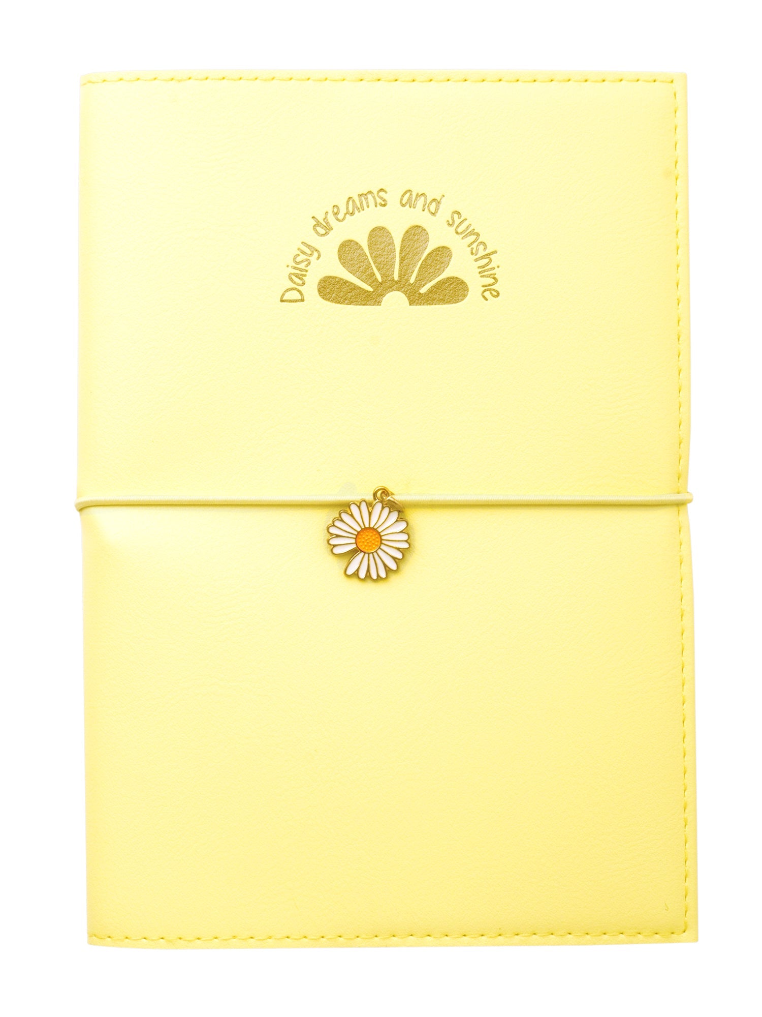 B6 Refillable Journal Notebook - Daisy Bloom (Yellow) - Image 10