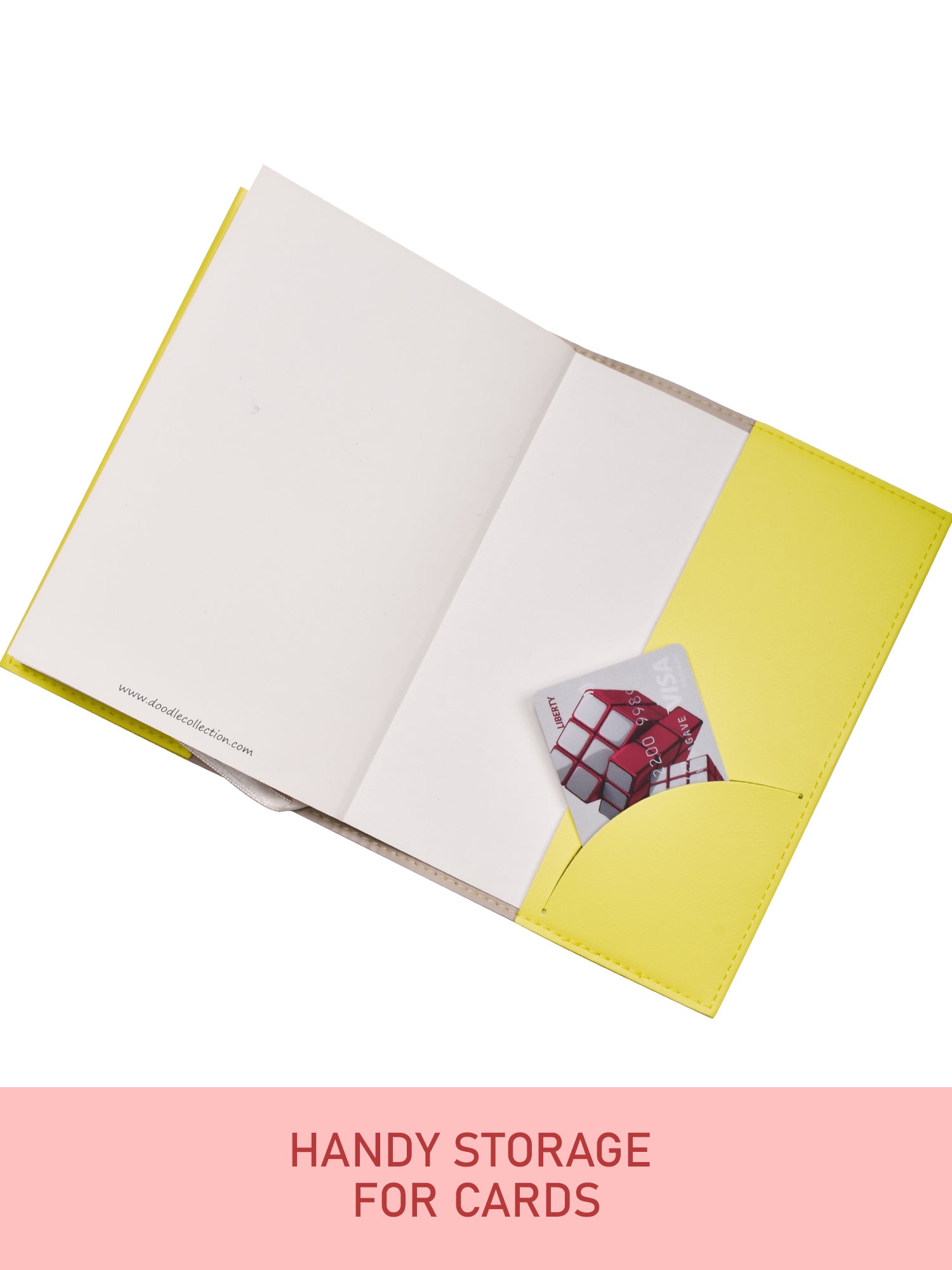 B6 Refillable Journal Notebook - Daisy Bloom (Yellow) - Image 8