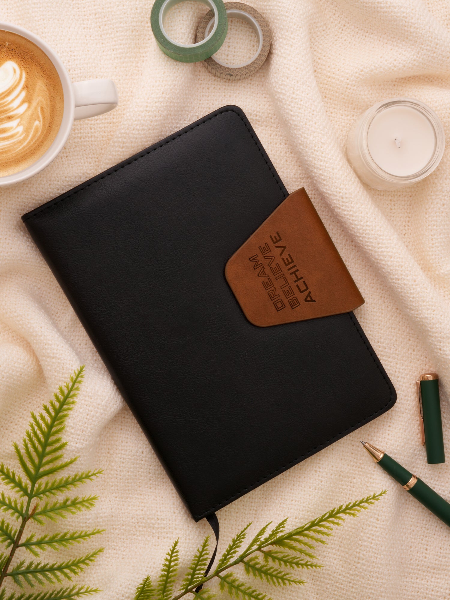 A5 Premium Executive Notebook - Pro Elite 4 (Black) - Image 7