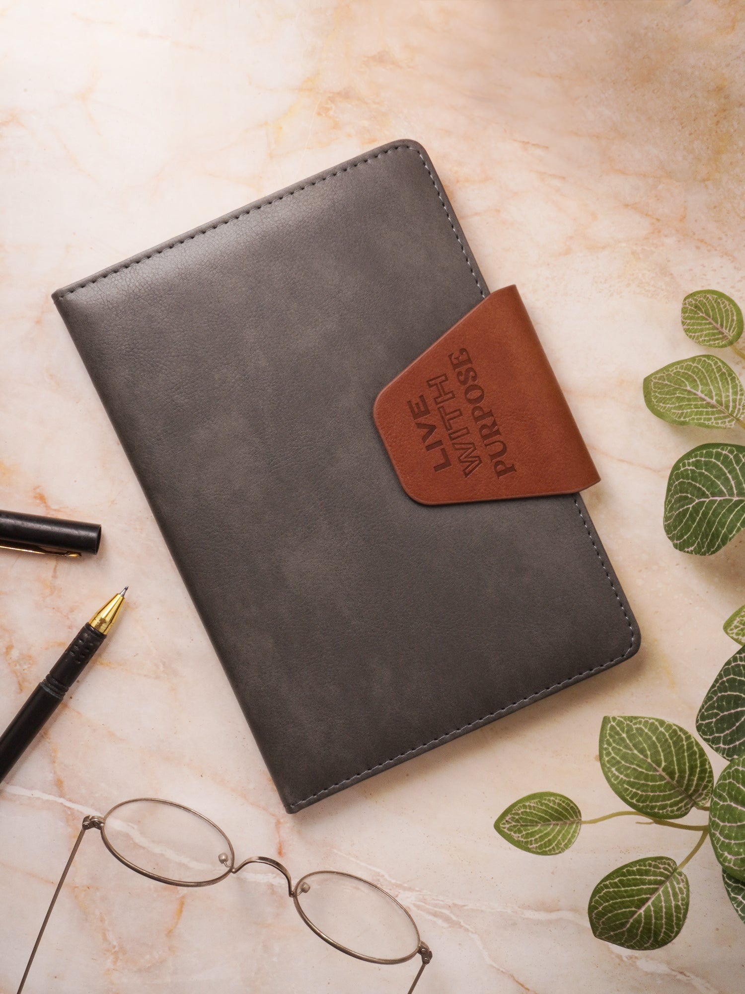 A5 Premium Executive Notebook - Pro Elite 3 (Grey) - Image 7