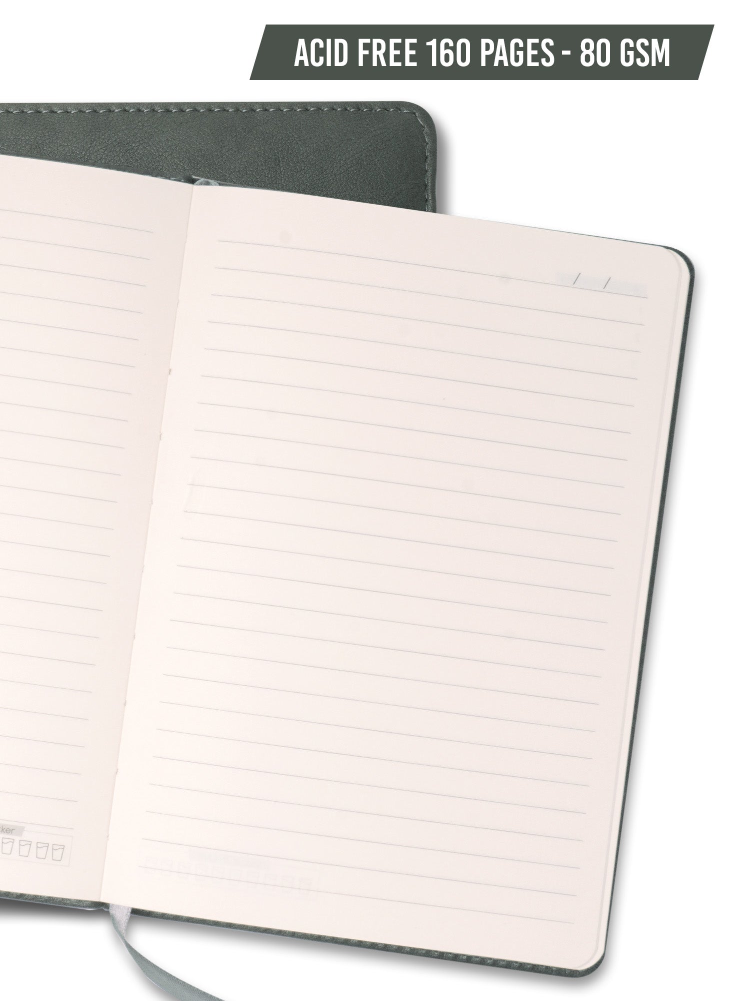 A5 Premium Executive Notebook - Pro Elite 2 (Grey) - Image 3